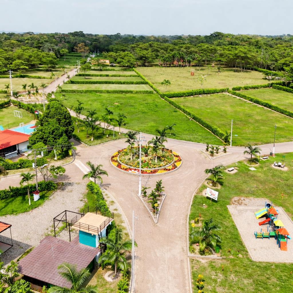 desarrollo residencial en el campo